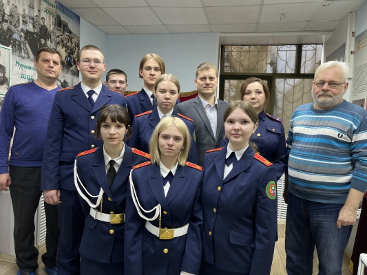 Кадеты СК России посетили музей поискового отряда «Родина» Кадеты СК России посетили музей поискового отряда «Родина»