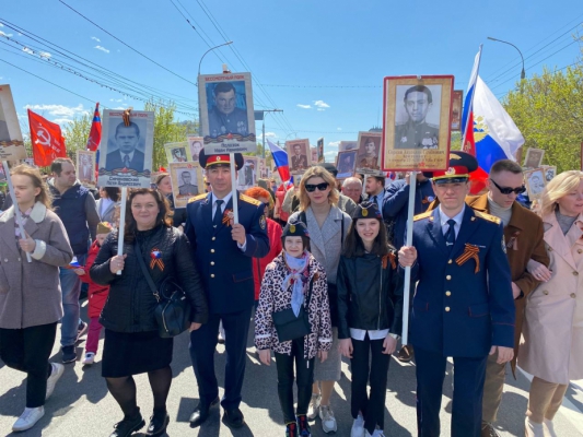 Председатель СК России и сотрудники ведомства приняли участие в шествии &laquo;Бессмертного полка&raquo;