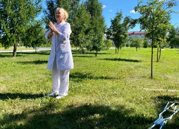 В Кургане проводят фитнес-тренировки с аппаратами Илизарова