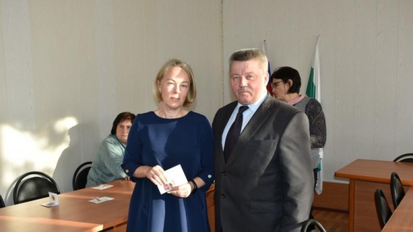 Торжественное награждение знаками отличия ГТО