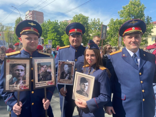 Председатель СК России и сотрудники ведомства приняли участие в шествии &laquo;Бессмертного полка&raquo;