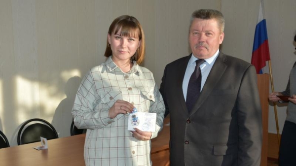 Торжественное награждение знаками отличия ГТО