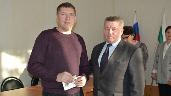 Торжественное награждение знаками отличия ГТО