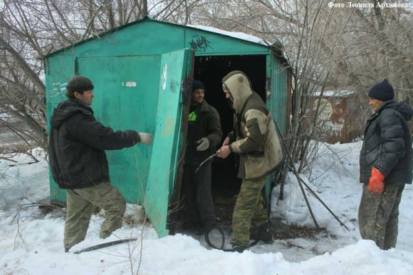 В Кургане продолжается снос гаражей, самовольно установленных жителями В Кургане продолжается снос гаражей, самовольно установленных жителями