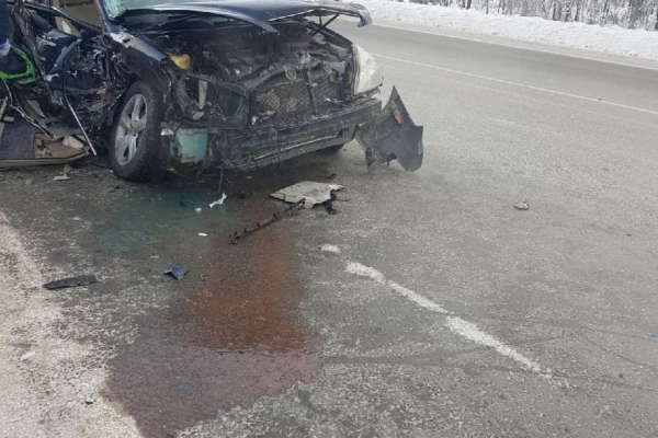 В курганском микрорайоне произошла тройная авария. Два человека травмированы
