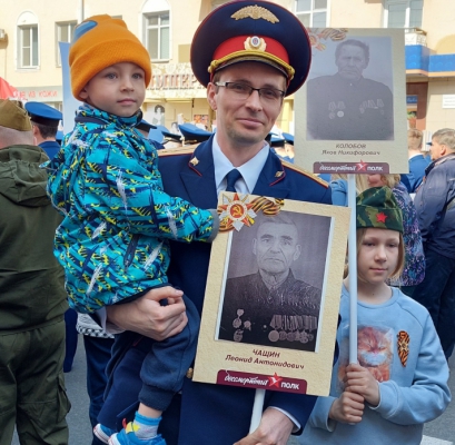 Председатель СК России и сотрудники ведомства приняли участие в шествии &laquo;Бессмертного полка&raquo;