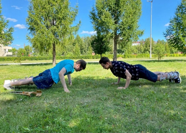 В Кургане проводят фитнес-тренировки с аппаратами Илизарова