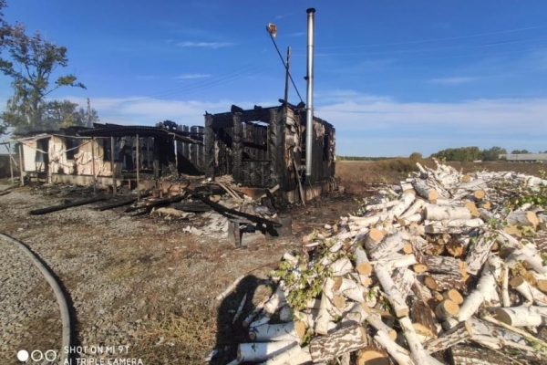 Очередной пожар в Курганской области унес жизни двух человек