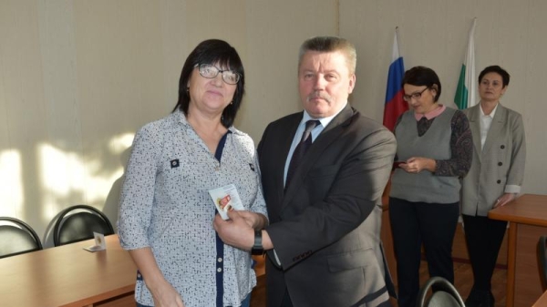 Торжественное награждение знаками отличия ГТО
