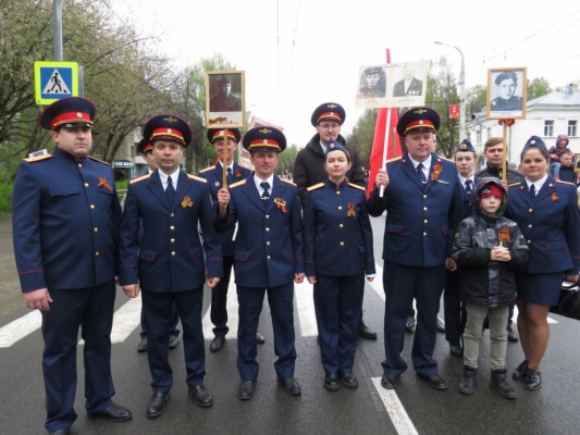 Председатель СК России и сотрудники ведомства приняли участие в шествии &laquo;Бессмертного полка&raquo;